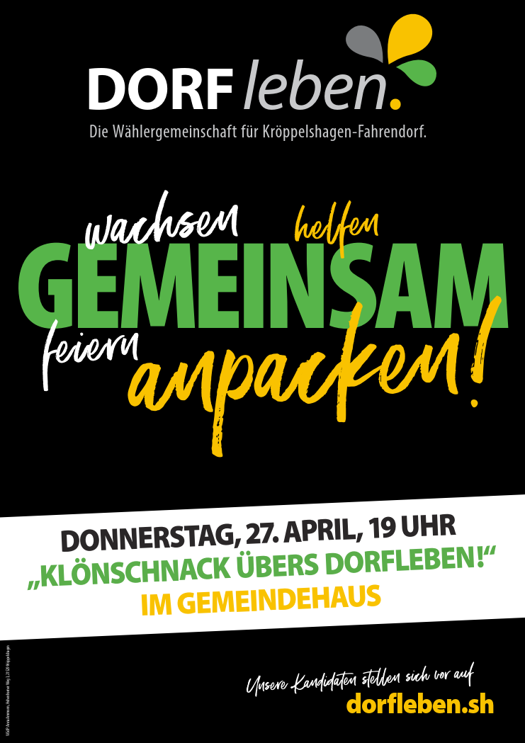 Plakat Gemeinsam